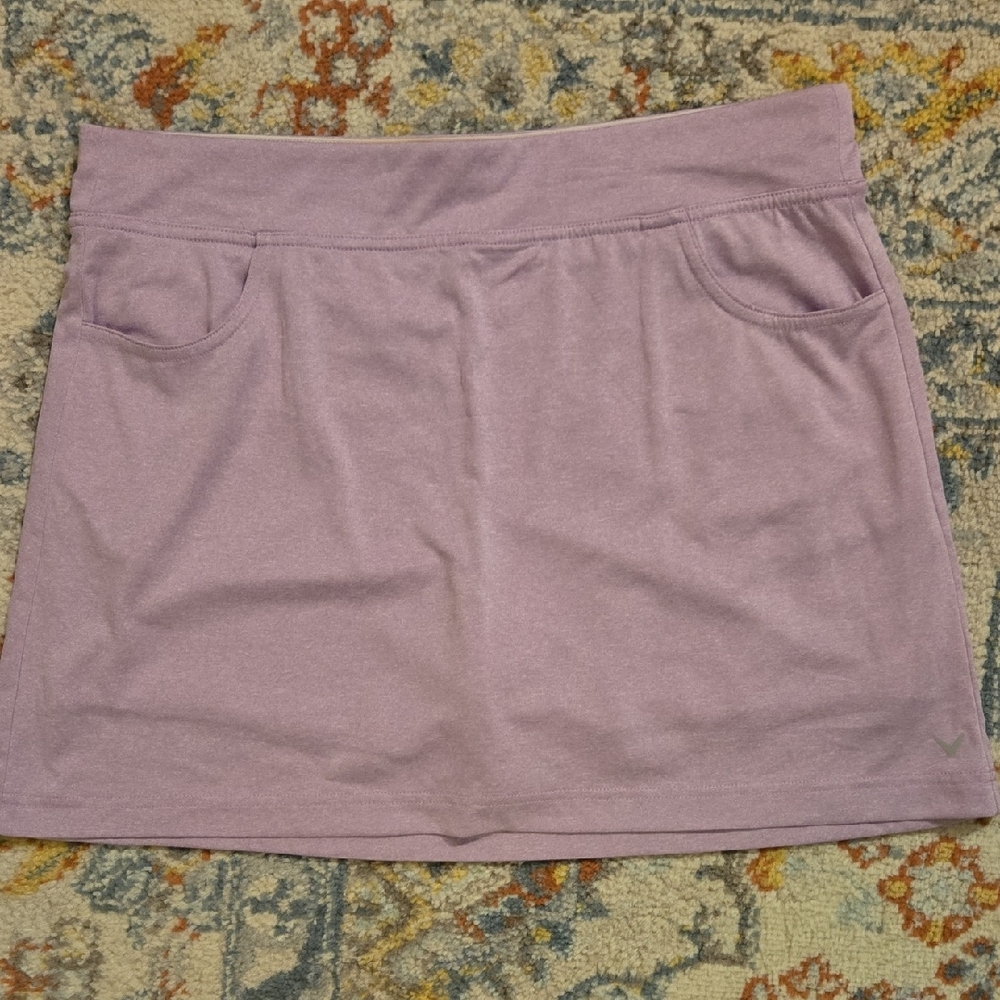 Callaway Purple Mini Pencil Skirt Casual Resort Wear